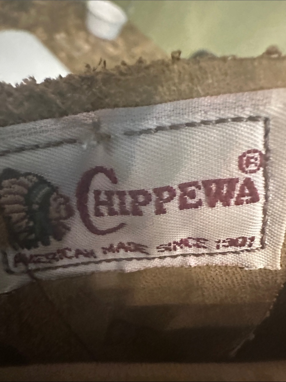 Chippewa Brown Suede Short Engineer Boots - Picture 5 of 6